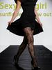 1 Bucată Mărime Unică Femei Retro Francez Model cu Trandafiri Dantelă Jacquard Șosete Plasă Șosete Rupte Trendy Modă Sexy Elegante Y2K