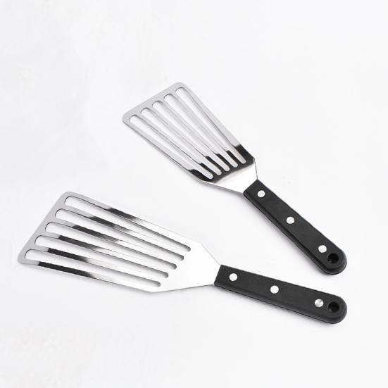Fried Fish Spatula Pancake Turner Stainless Steel Cooking Spatula with Non-Slip Handle
