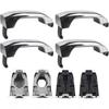 4-Piece Exterior Door Handles for 2014-2017 Chevrolet Silverado 1500