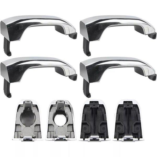4-Piece Exterior Door Handles for 2014-2017 Chevrolet Silverado 1500