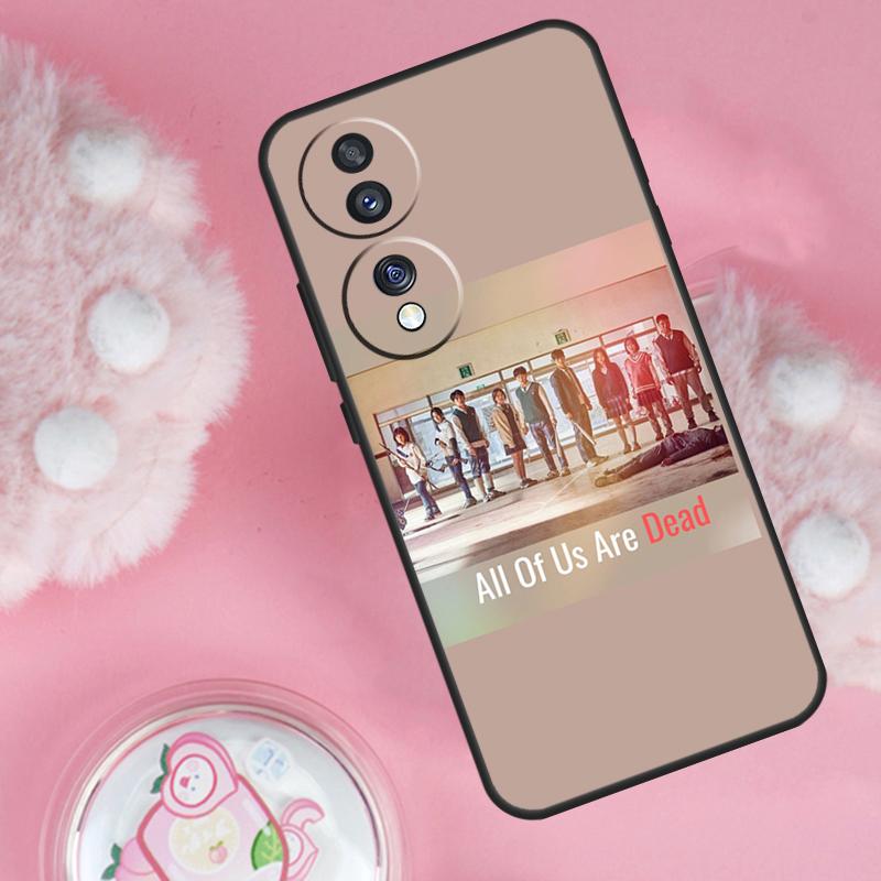All of us are dead Case For Honor Magic 7 5 6 Lite Pro Honor 200 Pro 50 70 90 X9b X9a X8b X8a X8 X9 X9c Cover