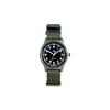 [Naval Watch Co.] Militäruhr Mil.-03 Königliche Armee Typ Zifferblatt: Schwarz, Band: Olivgrün