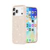 For iPhone 17 Pro Case Sparkly Powder Glitter Shiny Soft TPU + Hard PC Back Cover