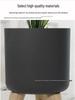 Nordic Style Self-Watering Faux Ceramic Plant Pot for Hydroponic Pothos