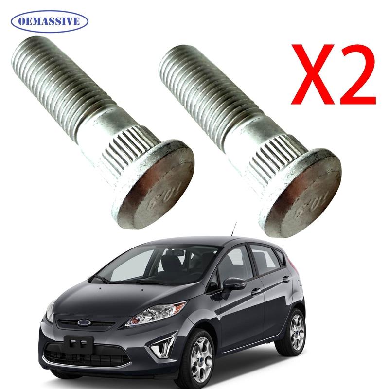 2PCS Front Wheel Studs M12X1.5MM 49MM Wheel Bolts Replacement For Ford Escort Fiesta Focus Mondeo Transit W700678S442 Auto Parts