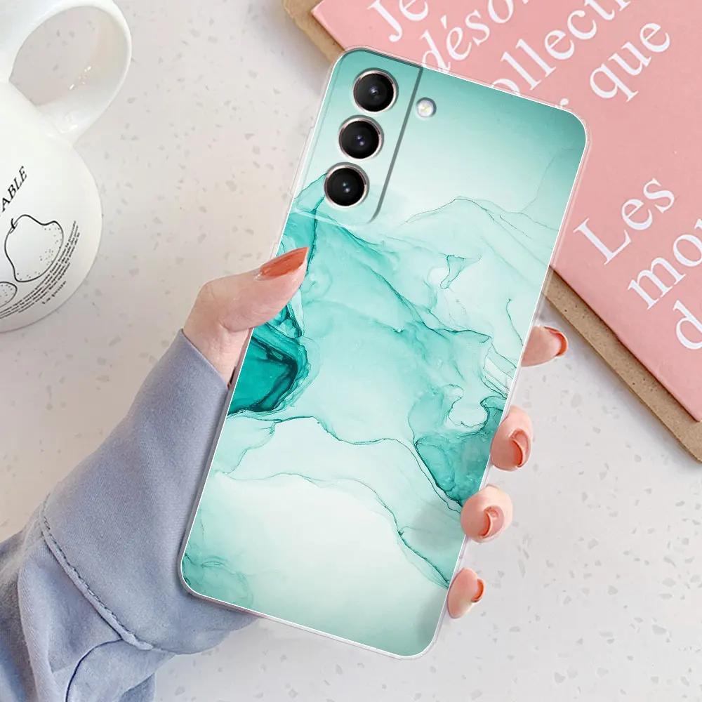 For Samsung Galaxy S21FE Case S21 Ultra 5G Cover Clear Soft Silicone Phone S21 FE Cases Fundas For Samsung S21 Plus Case Coque
