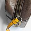 [Pre-Owned] Neo Vintage Series Gold Foil Logo Metal Tiger Head Monogram Canvas And Leather Camera Bag - Very Good #BOQEC0