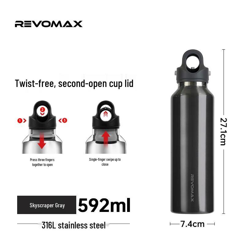 

REVOMAX Threadless Insulated Tumbler