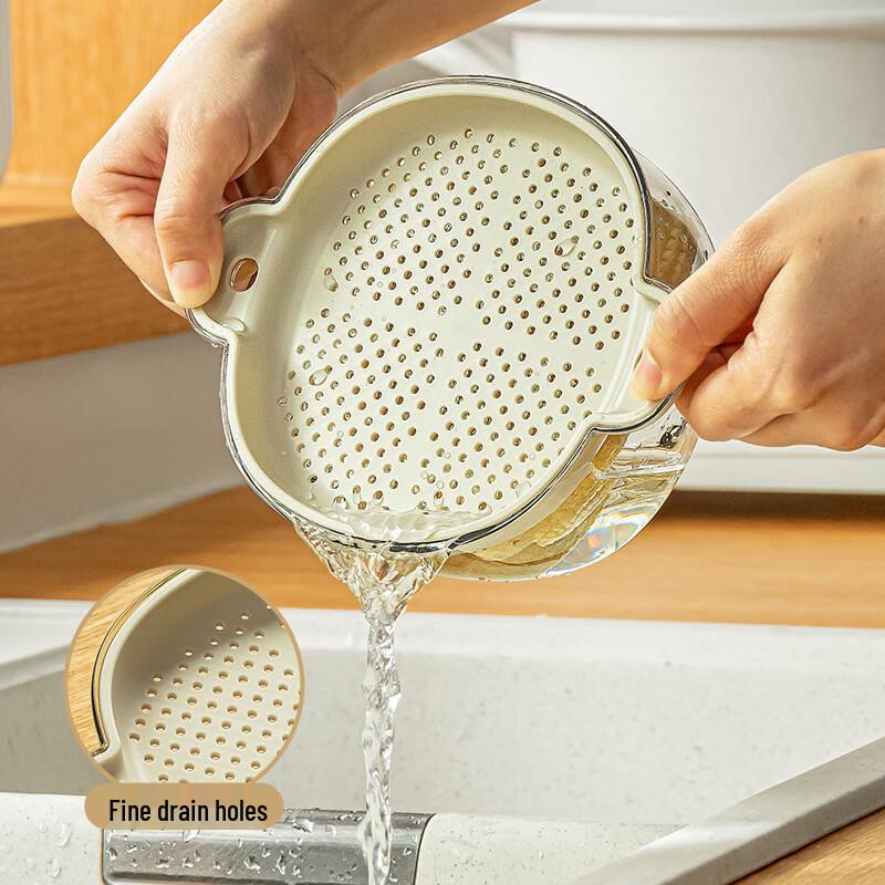 Light Luxury Kitchen Drain Basket Set