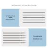 Global Brand Triangular Blackhead Needle, Non-Sterile, Large & Small Sizes, 10-Pack