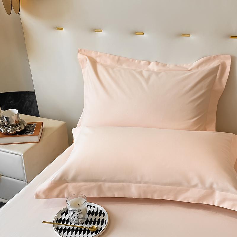 2025 Pure Cotton Brushed Pillowcase Pair, Washable 48x74cm, Home Pillow Cover