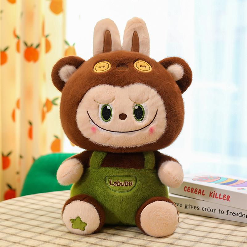Cute Dressed Rabbu Plush Toy Cute Cartoon Girl Children Birthday Holiday Gift