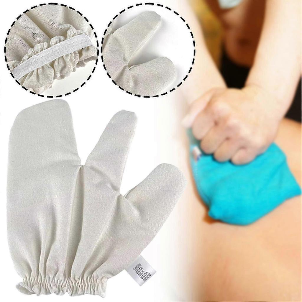 Garshana Gloves, Ayurvedic Silk Exfoliating Dry Brushing Massaging Mitts for Women