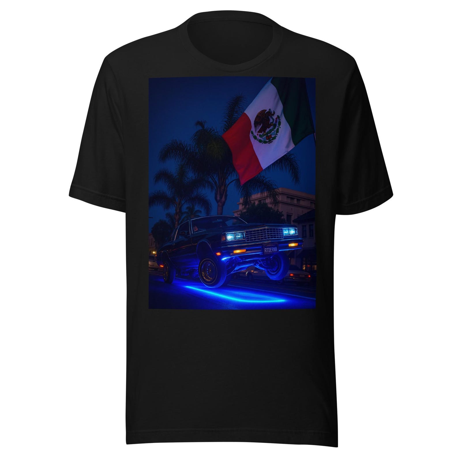 Mexican Flag Lopwrider Unisex t-shirt S