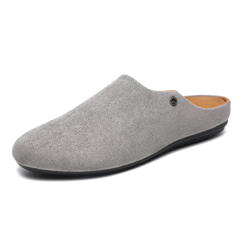 

Large Size Half Shoes for Men Mules Loafers Slippers Closed-toe Open Back Casual Shoes Backless Slides Sandal Slip On Flats 2026 39