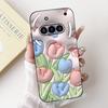 For Nothing Phone 3A Case A059 Cover Fashion Flower Soft Silicone Black Shockproof Cover On Nothing Phone3A 3 A 3APro A059P Capa
