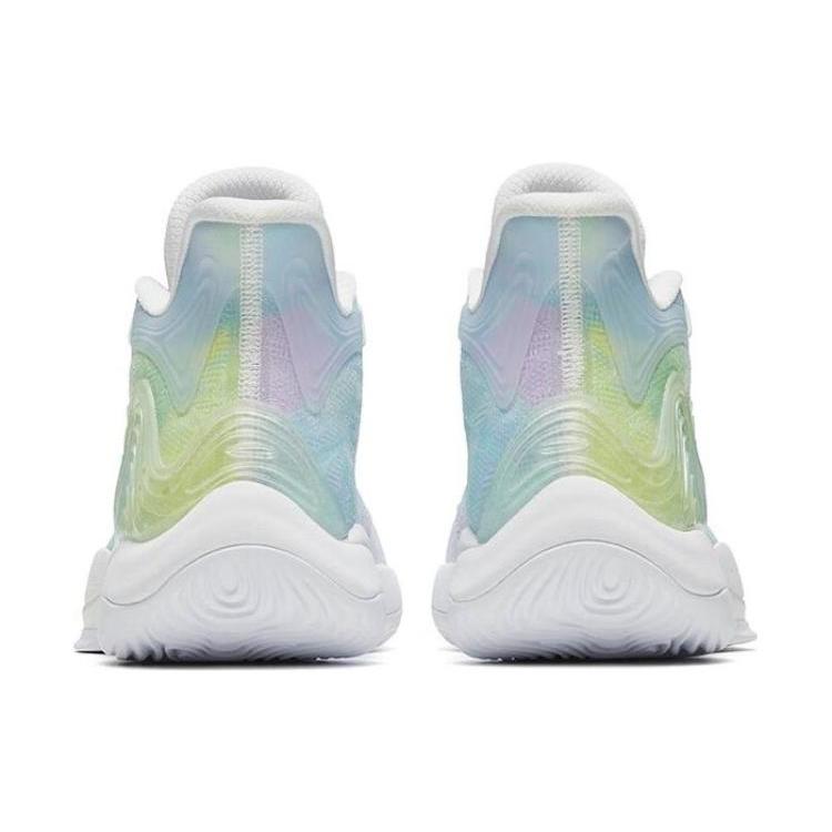 Anta Mountain 2 Comfortable Cushioning Slip Resistant Abrasion Resistant Coverage Mid Top Basketball Shoes Men's 112241601-3