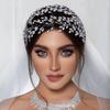 Rhinestone Photography Headband Sparkling Wedding Hair Accessories Sweet Bride Headdress  Women