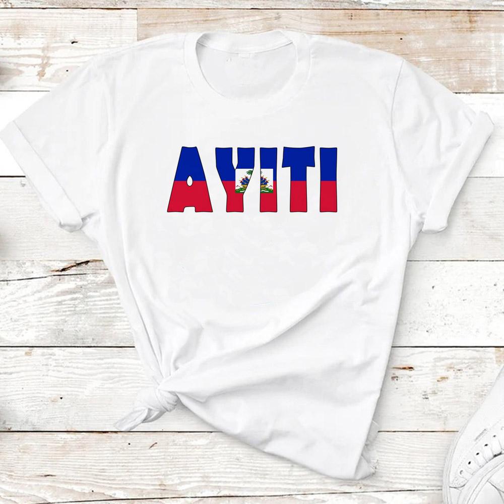 

Haiti Tee Women Japanese comic Unisexga tshirt girl Japanese graphic streetwear clothing 3XL