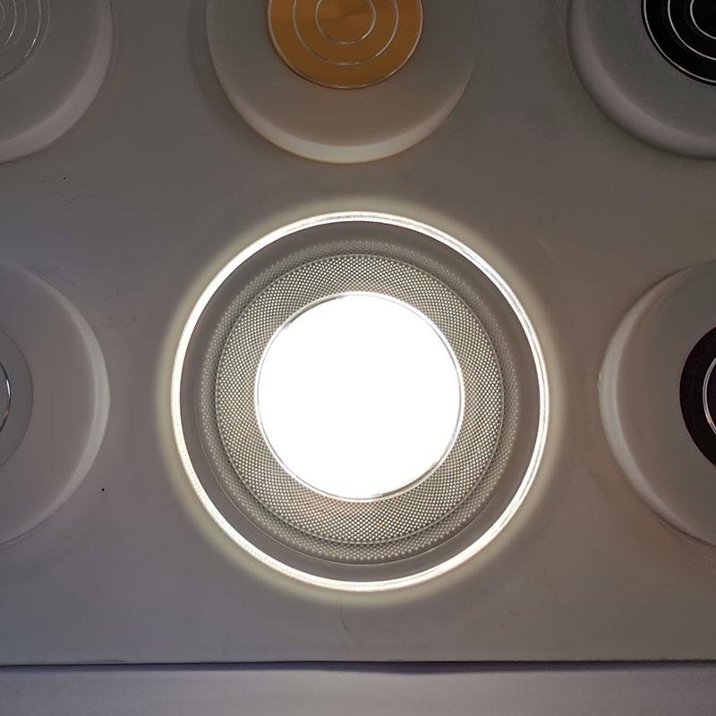 LED Downlight 15W 12W 9W 7W Işık Kılavuzu Tavan Gömme Lambalar 5W 3W Yuvarlak Şekil Akrilik Panel İç Mekan Yüksek Parlaklık
