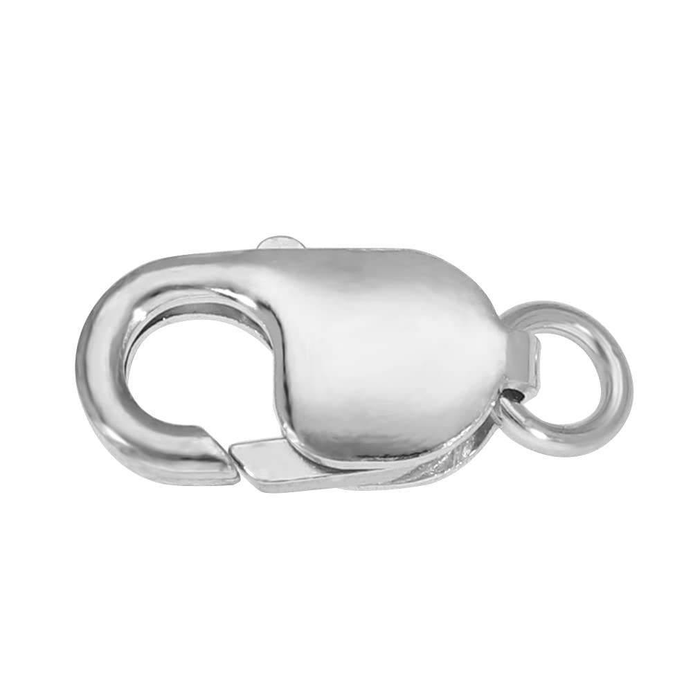 

Shinjuku Gin no Kura Lobster Clasp, 16.3mm, 925 Sterling Silver, Sold Individually, Lobster Claw Clasp, Fastener, End Piece, Customizable, Simple