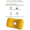 PP Cotton Filling Backrest Pillow Pregnancy Student Back Support Cushion For Car Seat Bedside Enjoy Daily Comfort