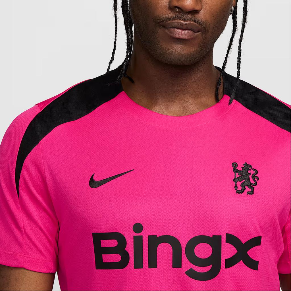 New Nike Chelsea FCDri Fit FW24 Soccer Jersey Men's Pink FQ2607-659