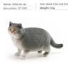 Cat Cartoon Pvc Sculpture With Realistic Form For Home Display Gift Childrens