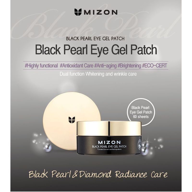 Mizon Black Pearl Eye Gel Patch
