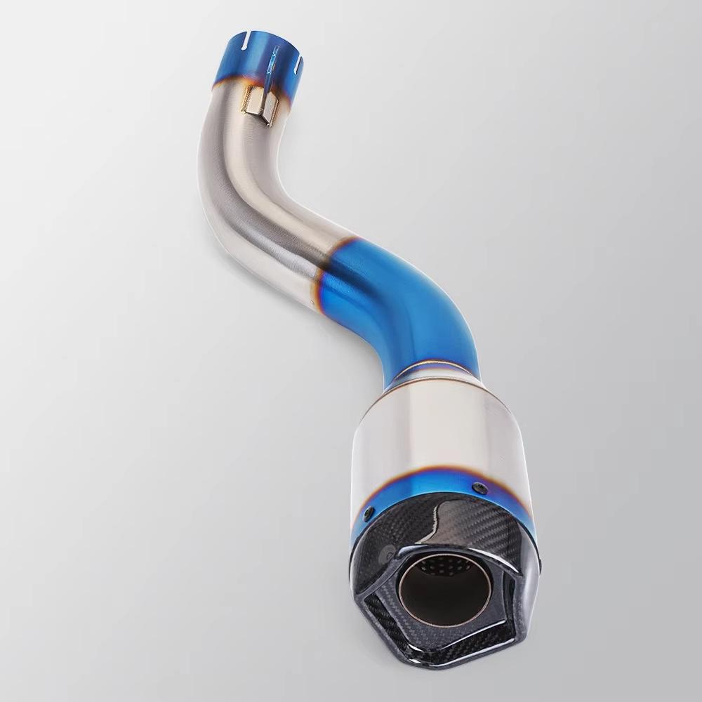 Modified Exhaust Tailpipe for CB650R, CBR650R, CB650F, CBR650F Motorcycles