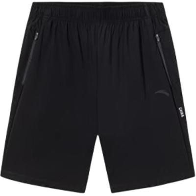 Comfortable Simple Versatile Fitness Running Breathable Mid-Waist Five-Point Casual Shorts Men Shorts Basic-Black 152527329-1