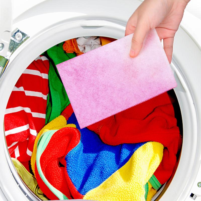 5/25/50pcs Anti Dyed Cloth Laundry Paper Proof Color Dyeing Proof Laundry Sheet