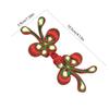1pair Colorful Butterfly Shape Sewing Fasteners Featuring Chinese Traditional Buttons Perfect for Sweater Scarf Cardigan