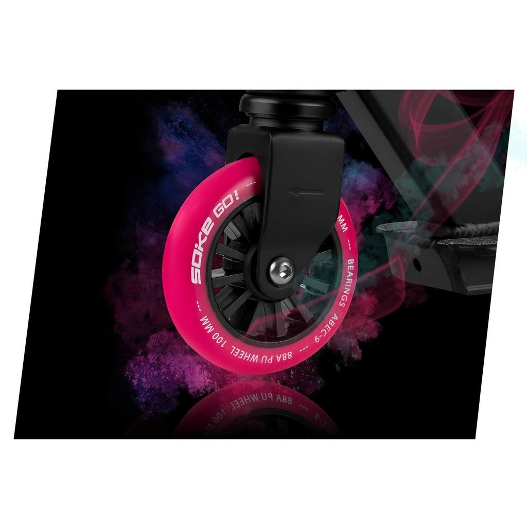 Soke Go! Stunt Scooter Pink And Blue