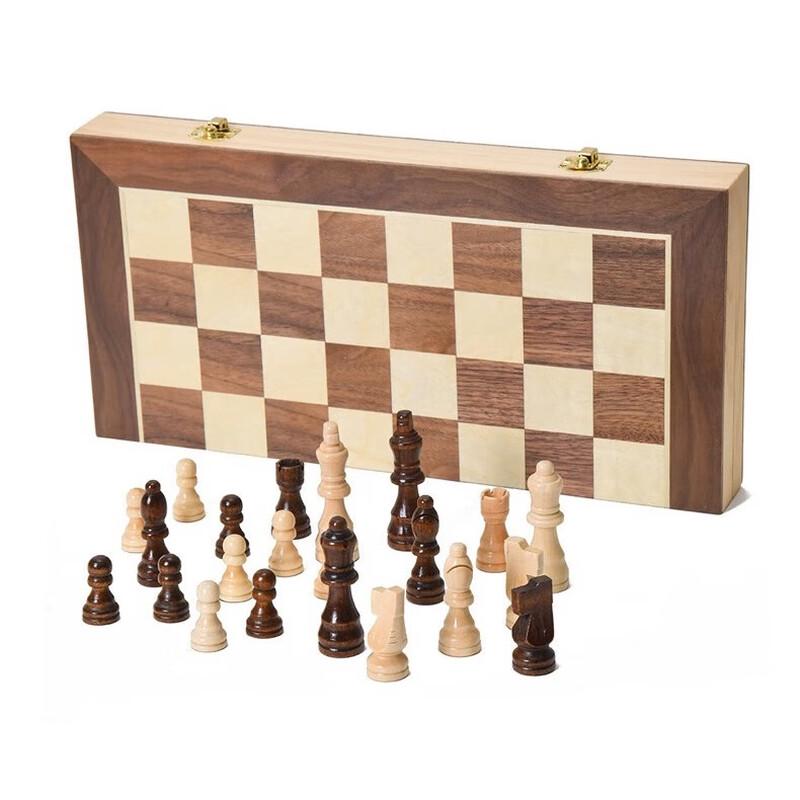 Brangdy Folding Wooden Chess Set