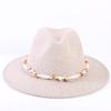 Popular European and American High-end Wool Top Hat, Men's and Women's Fashion Versatile Elegant Top Hat Jazz Hat