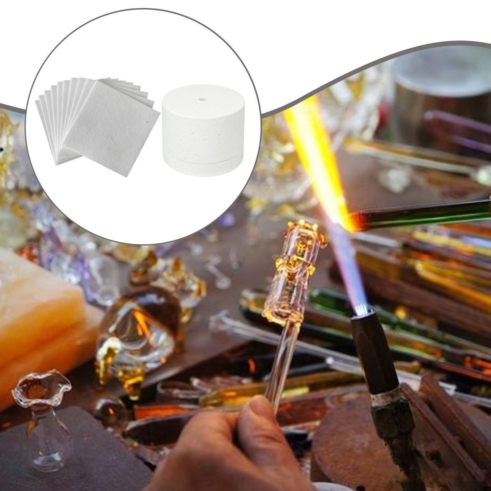 

Microwave DIY Glass Melting Tools for Starter Professional Liner Papers Set Jewelry Making Small