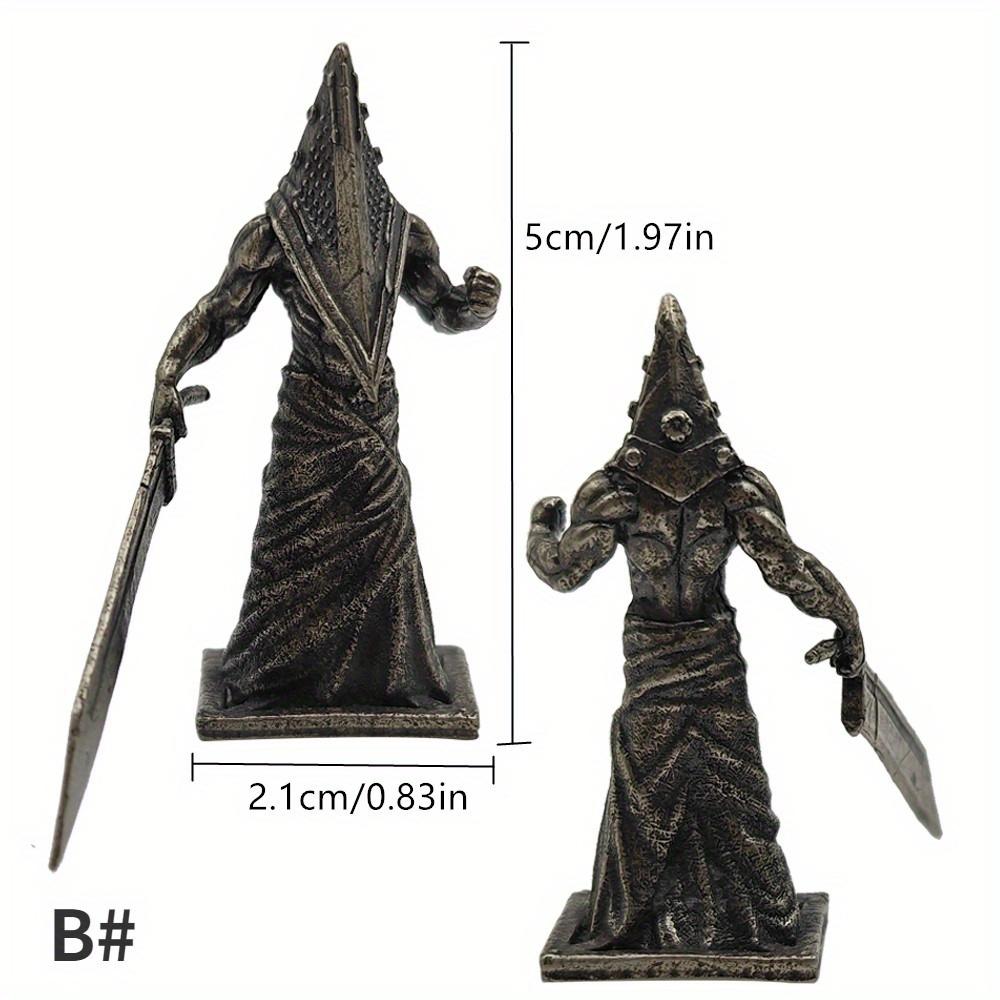 1pc Pure Coppe Demon Soldiers Miniature Figurines Man Collections Desktop War Game Chess Pieces Boy Toys Gifts