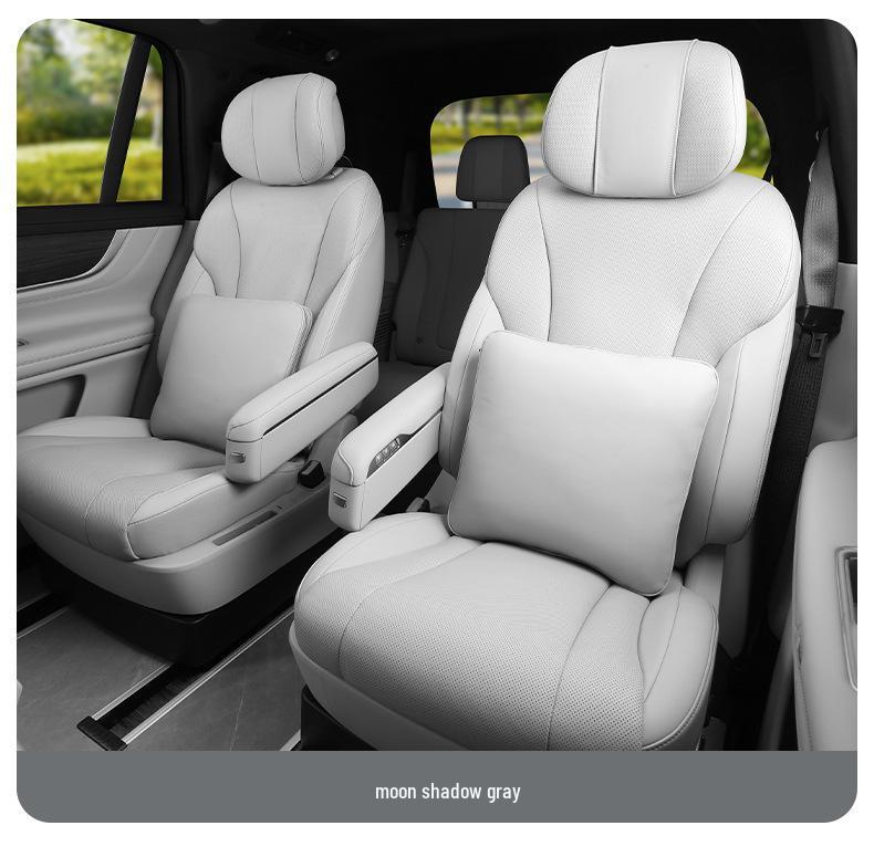 Dual-Use AITO M9 Car Cushion & Blanket with High-Grade Lumbar Support