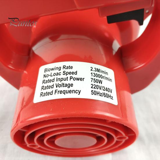 Ruční foukač listí Výkonný motor Vysokorychlostní péče o trávník 700W drátový elektrický foukač listí Zařízení na čištění zahrady