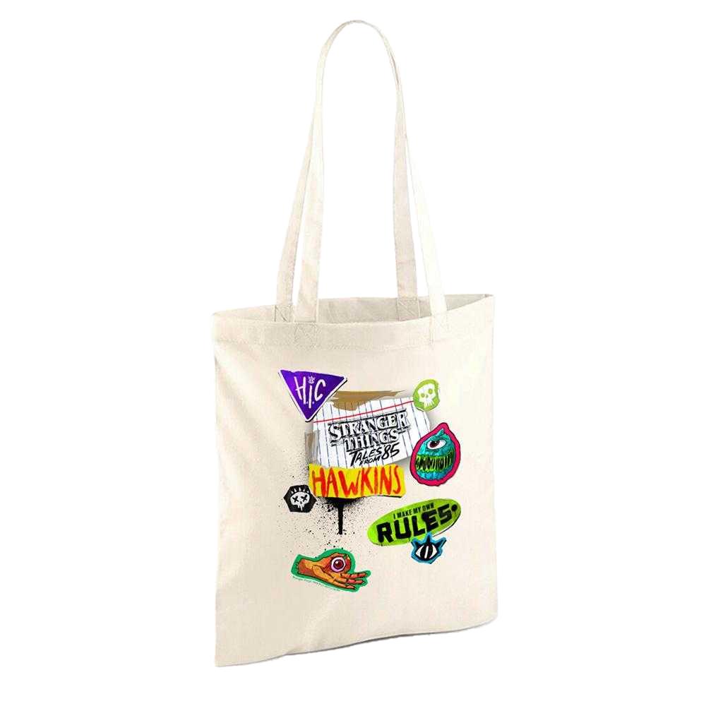 Stranger Things: Tales from ´85 Scrapbook Icons Tote Bag