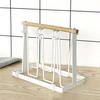 Kitchen Water Cup Shelf Wrought Iron Glass Cup Upside Down Creative Storage Drain Rack Living Room Household Daily Necessities