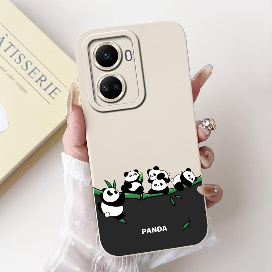 For Huawei Nova 10 Pro Case GLA-LX1 Cute Panda Cartoon Cover Soft Silicone TPU Phone Case For Huawei Nova 10 SE Nova10 Pro Shell