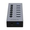 BT2U3-7AB Hub with 7x USB-A Switches - Gray