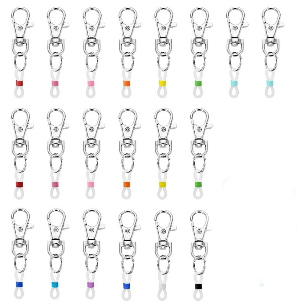 

Набор из 20 регулируемых держателей для ручек, цветные карабины, подарочные клипсы для ручек, для офиса