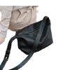 Lightweight Leather Shoulder Bag Niche Large Capacity Soft Leather Oblique Span Bag Women's Wide Shoulder Strap