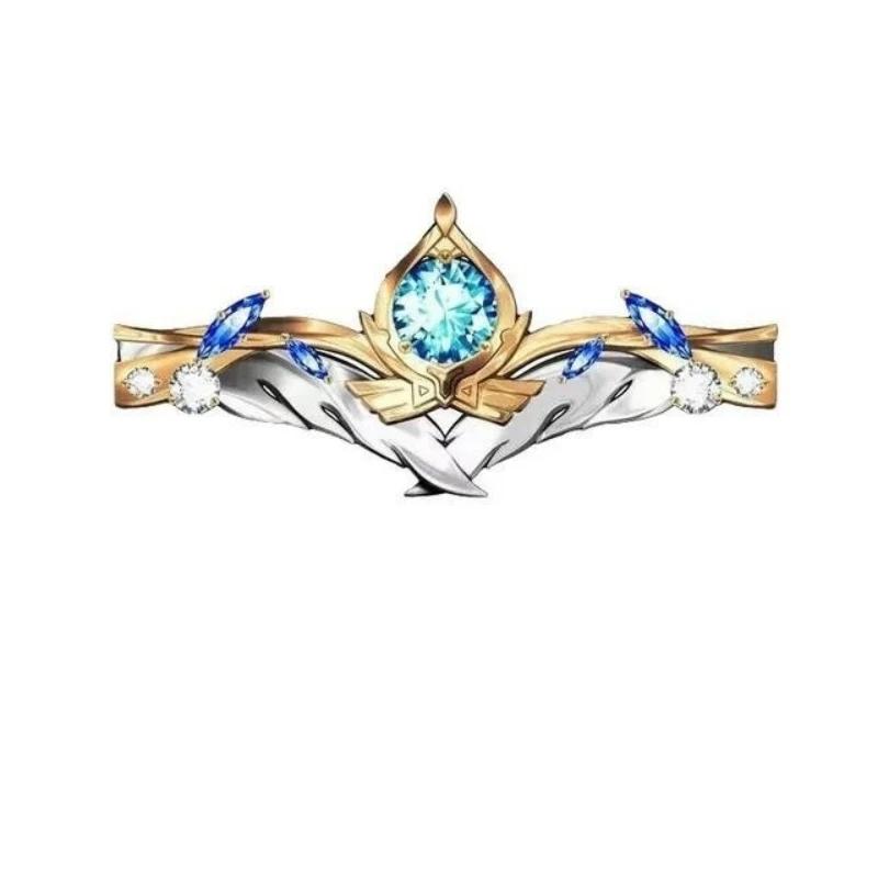 Anime Spiel Genshin Impact Wanderer Thema Cosplay Ring Unisex Verstellbare Öffnung Anhänger Ringe Schmuck Zubehör Geschenke