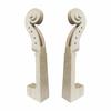 Maple Violin Neck for Various Sizes (4/4, 3/4, 1/2, 1/4, 1/8)