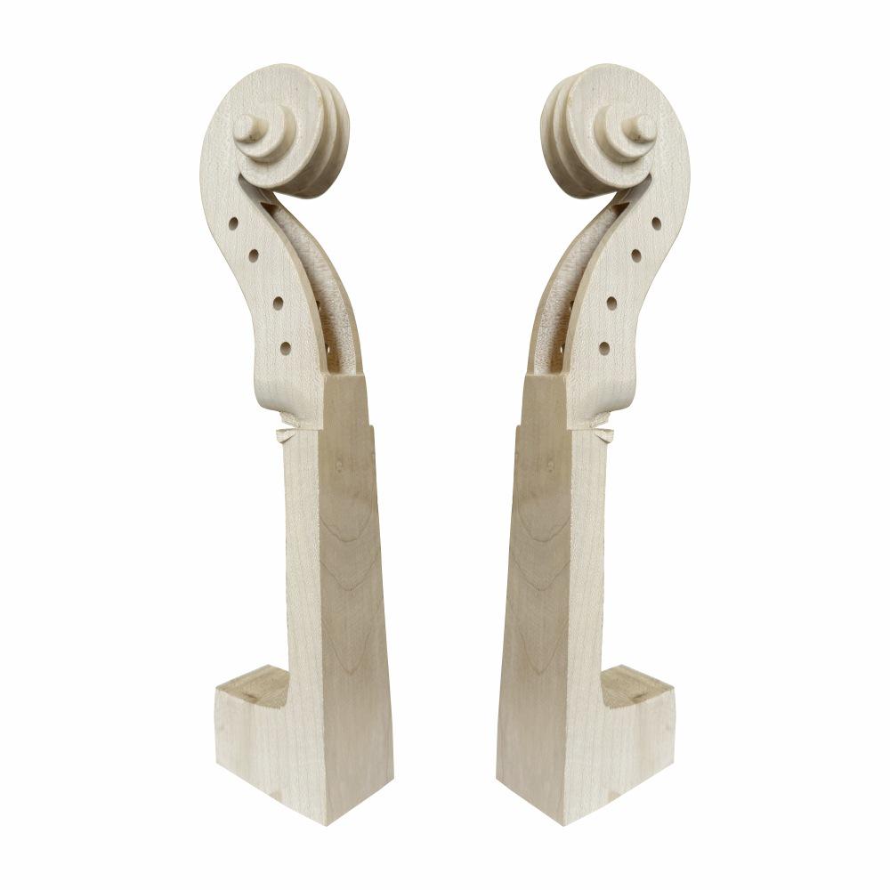 Maple Violin Neck for Various Sizes (4/4, 3/4, 1/2, 1/4, 1/8)