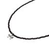 Charmy Black Twinkle Beads-necklace